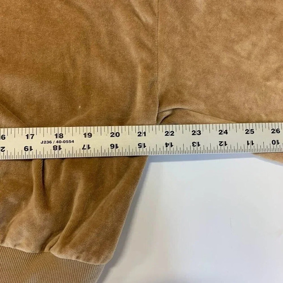 Abound‎ Women's Cropped Crushed Velour 1/4 Zip Long Sleeve Pullover Size L NWT - Picture 8 of 9